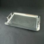 Stacking Serving Tray -  22"x14" (50cm x 35cm), Stainless Steel - 3177
