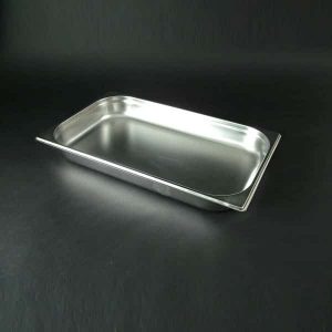 1/1 Gastronorm Dish - 2.5" (6.5cm) Deep, Stainless Steel  - 3524