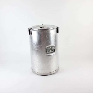 Grundy Bin, Round (Large) - Aluminium, 6 Gallon (23Ltr)