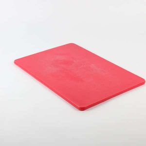 Raw Meat Cutting Board, Red - 18"x12" (45x30cm)